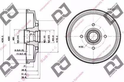 Тормозной барабан DJ PARTS купить